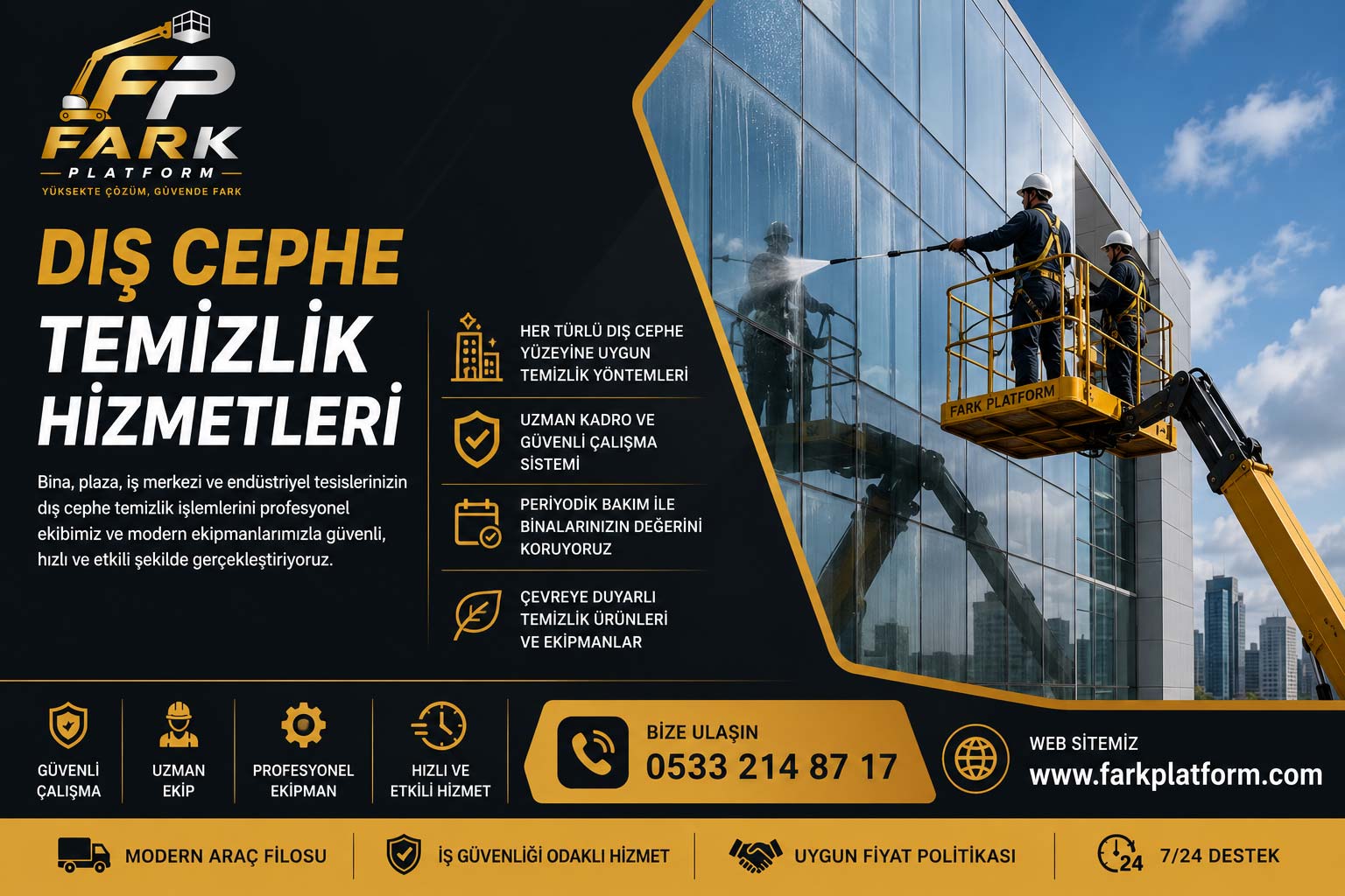 Dış Cephe Temizlik Hizmetleri